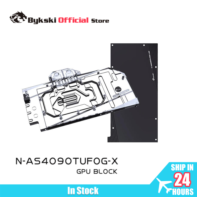Rtx 4090 Water Block - บล็อก GPU ของ Bykski สำหรับการ์ดจอ ASUS
