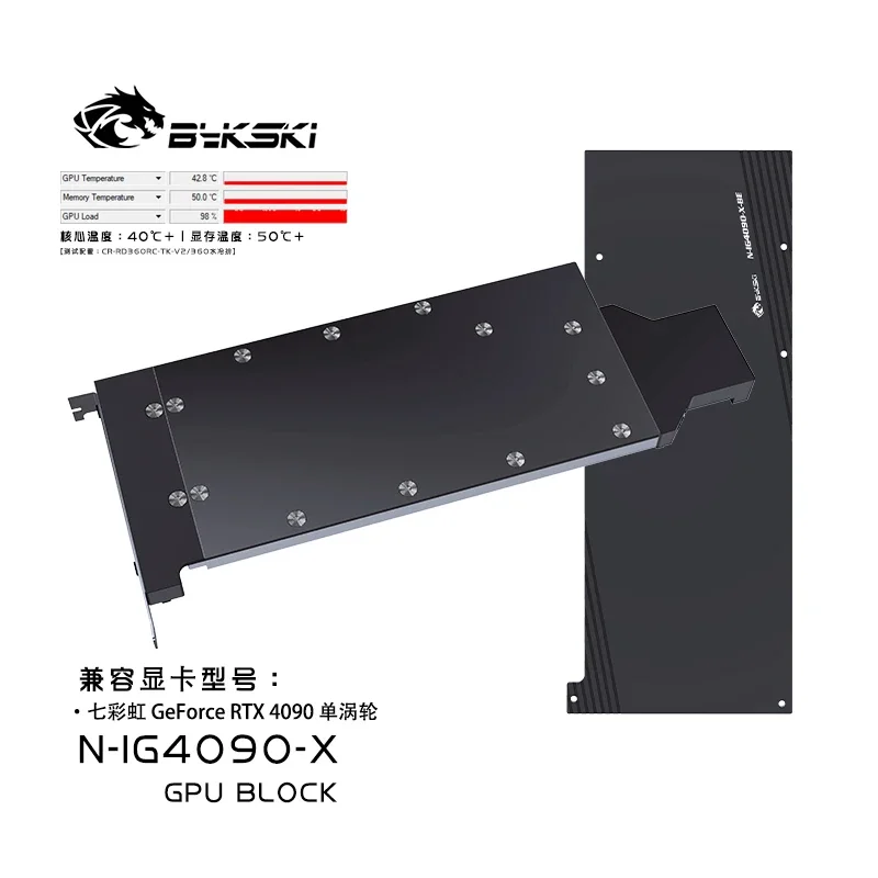 บล็อกน้ำ GPU ของ Bykski สำหรับ - Rtx 4090 Water Block บทวิจารณ์และราคา