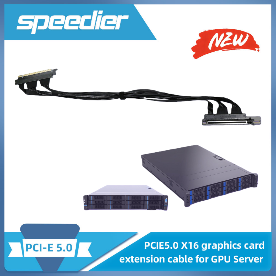 สายต่อขยายการ์ดจอ GPU Server D - Pcie 5.0 Gpu Riser Cable บทวิจารณ์และราคา