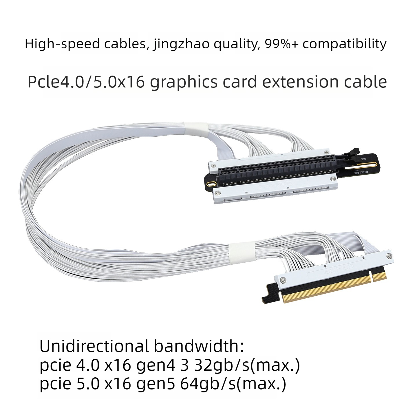 สายต่อขยายการ์ดจอ GPU Server D - Pcie 5.0 Gpu Riser Cable บทวิจารณ์และราคา